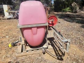 600 litre Silvan 8 metre sprayer