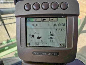 2011 John Deere 9770 STS Combine and 635D Draper