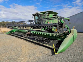 2011 John Deere 9770 STS Combine and 635D Draper