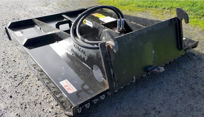 Slasher - Himac 6 ft Skid Steer EXS18-160ZM2 Extreme Duty Slasher 