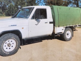 2002 Toyota Landcruiser Tipper Tray HDJ79R