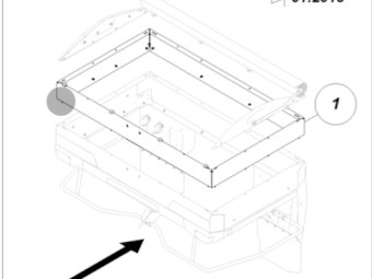 NEW Amazone ZATS 800L Hopper Extension