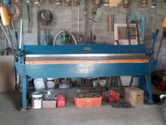 Metal folder  2.5mt width