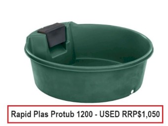 Rapid Plas Pro Tub 1200L 1930D x 670H Excellent Used Condition - pickup Tamworth RRP $1,050