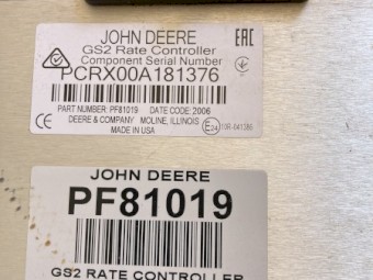 John Deere GS2 Rate Controller