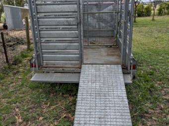 6x 12 Heavy Duty Stock Trailer. 2014 model. Manufactured by "Victorian Trailers" 1990GMV