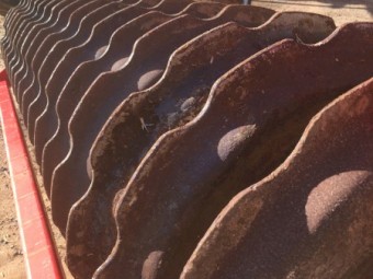 ILGI Speed Tiller Disc Rollers 2x2m and Scrapers.