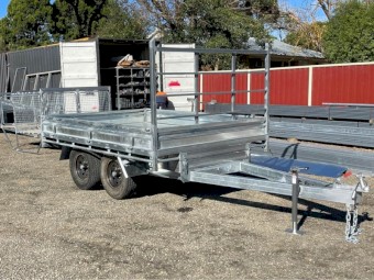 12x7 tipper trailer