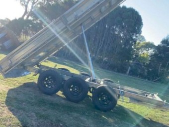 12x7 tipper trailer