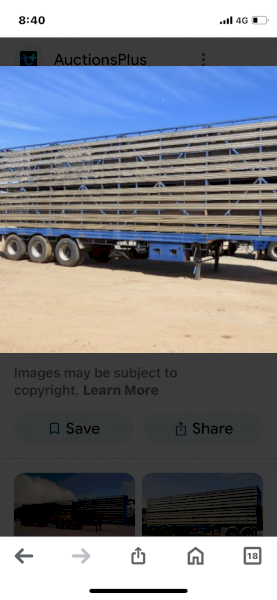 WANTED 4x2 Stock Trailer