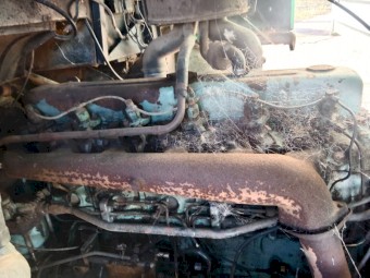 Bedford diesel tipper truck 