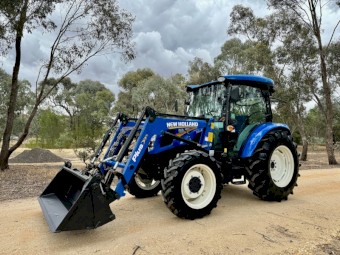 2019 New Holland TT4.75S Cab Tractor