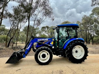 2019 New Holland TT4.75S Cab Tractor