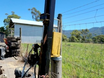 Hydraulic Post Driver