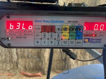 Horwood Bagshaw KEE seedrate controller - complete harness