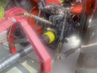 Kubota 7040SU Tractor with Slasher