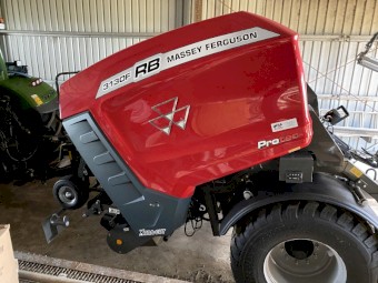 2021 Massey Ferguson 3130 Protec Round Baler Wrapper Combination