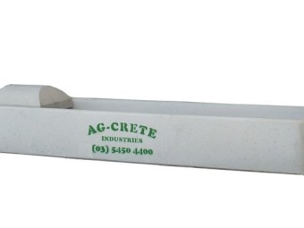 CONCRETE AG-CRETE 485 LITRE WATER TROUGHS 10' / 3m - FOR SHEEP OR CATTLE - AGCRETE