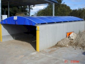 Freestanding 2m high Concrete L-Block Retaining Walls for Bunkers, Shed Walls, Loading Ramps Ag-Crete
