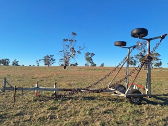 Prickle chain bar, single chain