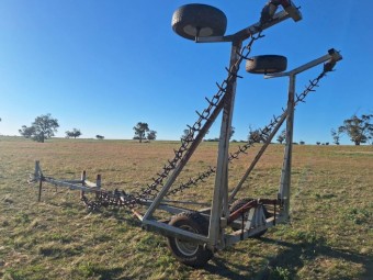 Prickle chain bar, single chain
