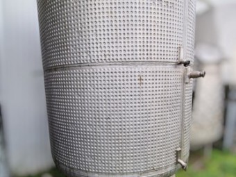 Dimpled Stainless Steel Tank