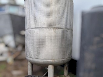 Dimpled Stainless Steel Tank