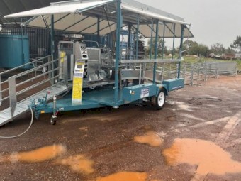 2021 Peak Hill Handler/Crutching Trailer