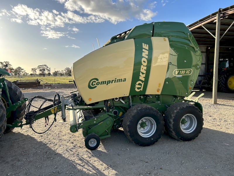 2017 Krone Comprima V180xc Round Baler