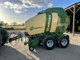 2017 Krone Comprima V180xc Round Baler