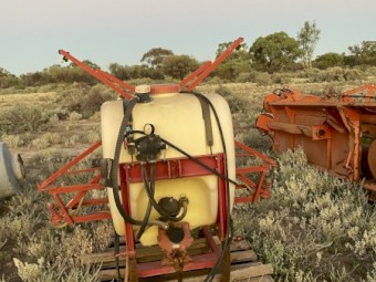 3 point linkage PTO driven Spray Vat