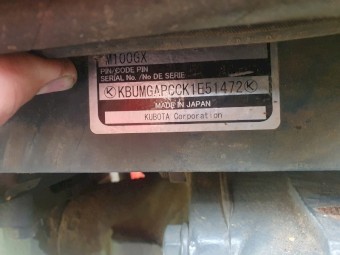 Kubota M100GX Tractor