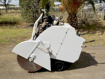 MECO Walk-Behind Diesel Walk-Behind Pedestrian Concrete/Pavement/Road Saw