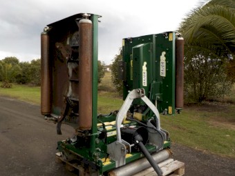 Late model 2018 Major Swift MJ70-410 PTO Winged Tow Behind Slasher/Mower