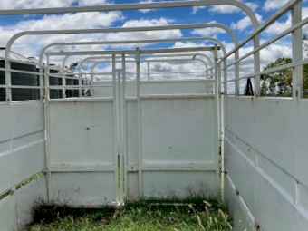 24" steel stock crate