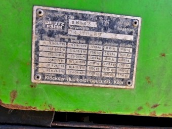 Duetz DX4.30 Front Wheel Assist Tractor