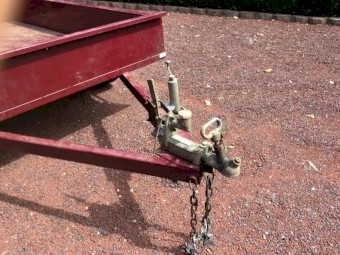 Registered tandem 4 wheel trailer 