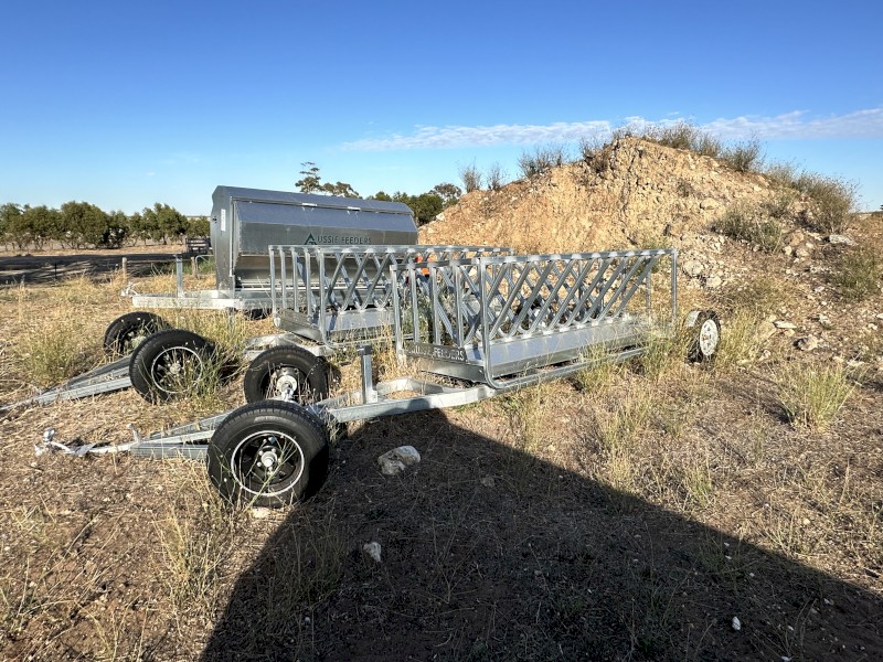 Aussie Feeders Square Bale Feeder