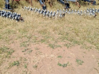 Air Seeder with 7 x 1.6m Agmaster harrows