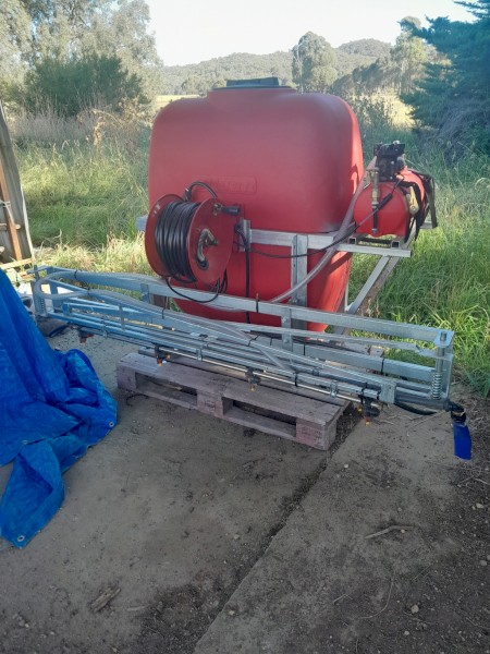 2022 Silvan KBD400-400L Linkage sprayer 6m boom with foam marker