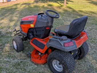 Husqvarna rid on mower 42 inch deck