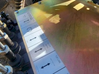 ELGRA HYDRAULIC PERCUSSION POST DRIVER HI LIFT 3.6MTRS UNDER THE TAMPER PAD.