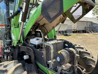 2019 Deutz Agrofarm 100G tractor