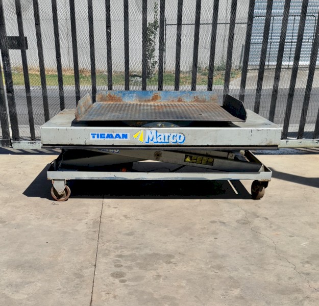Marco Tieman Scissor Lift Swivel Table 2000kg Cap