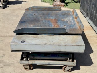 Marco Tieman Scissor Lift Swivel Table 2000kg Cap