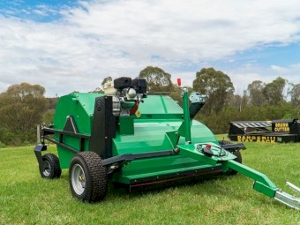 Paddock Cleaner KSP 120 Petrol Driven.