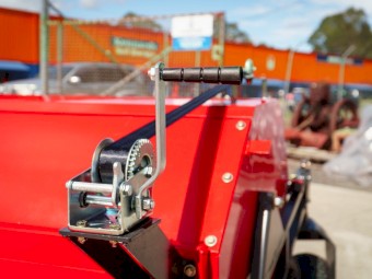 Paddock Cleaner KSP 120 Petrol Driven.