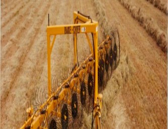 Elsworth 11 Reel Inline Hay Rake