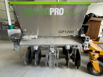 Green Pro GP 1200 six in one seeder, used once year 2021