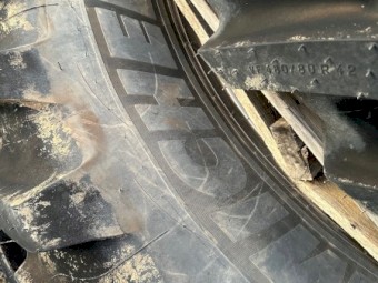 New 480/80R42 Michelin VF Spray Bib Tyres & Rims x 4